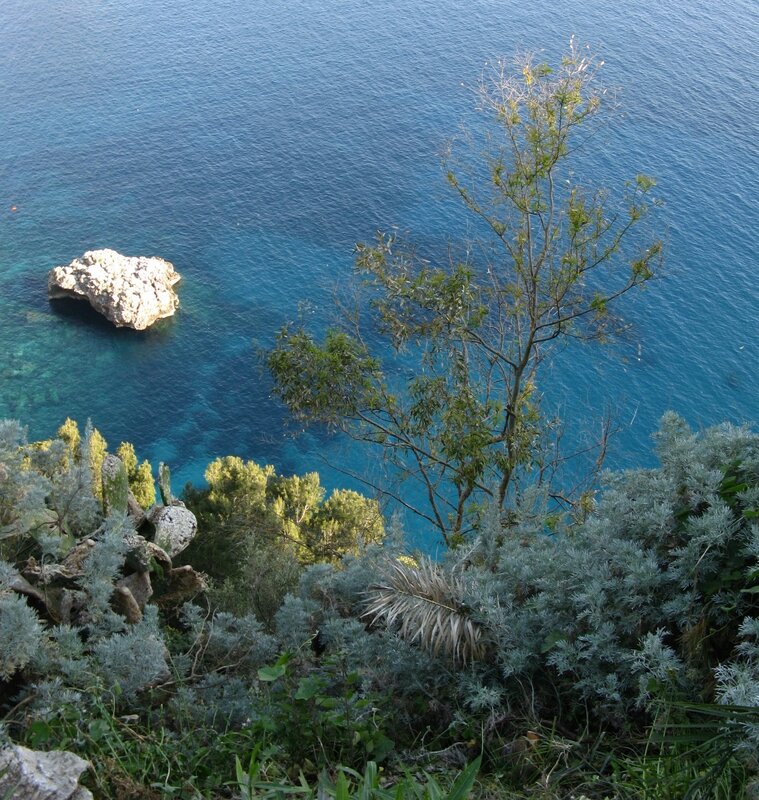 Capri. Views from the terrace of the gardens of Augusto (Terrazza dei Giardini di Augusto)