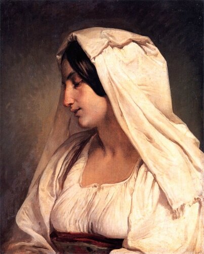 Франческо Айец (Francesco Hayez) Женщина из Чочара