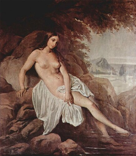 Франческо Айец (Francesco Hayez) Купальщица 1832