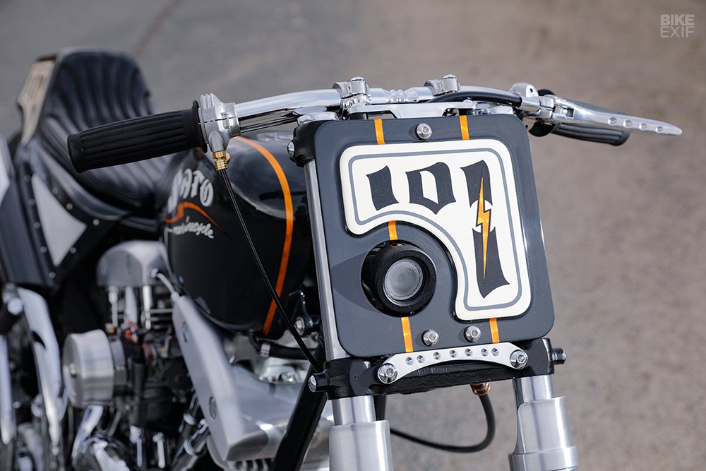 Sato Marine Cycle: кастом Harley-Davidson Shovelhead