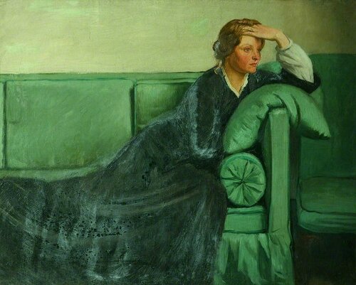 William Rothenstein - Portrait of Alice Rothenstein, the Artist's Wife