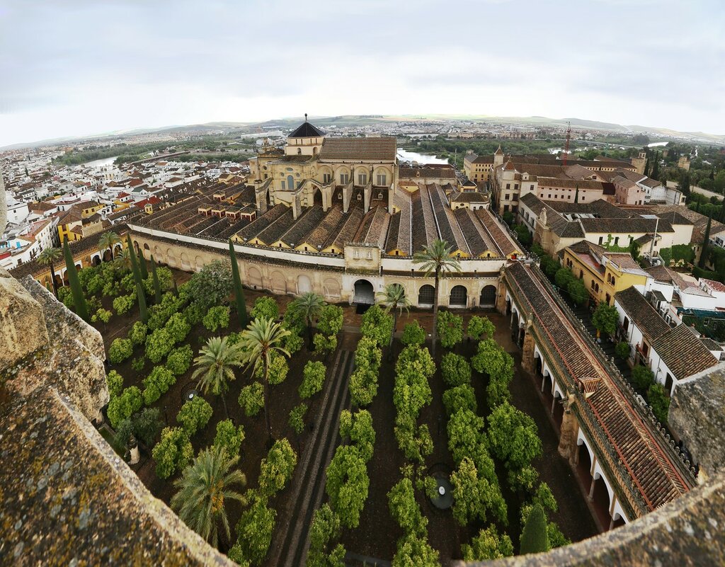 Cordoba. The Mezquita. View from the bell tower