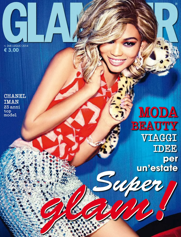 Шанель Иман в журнале Glamour Italia
