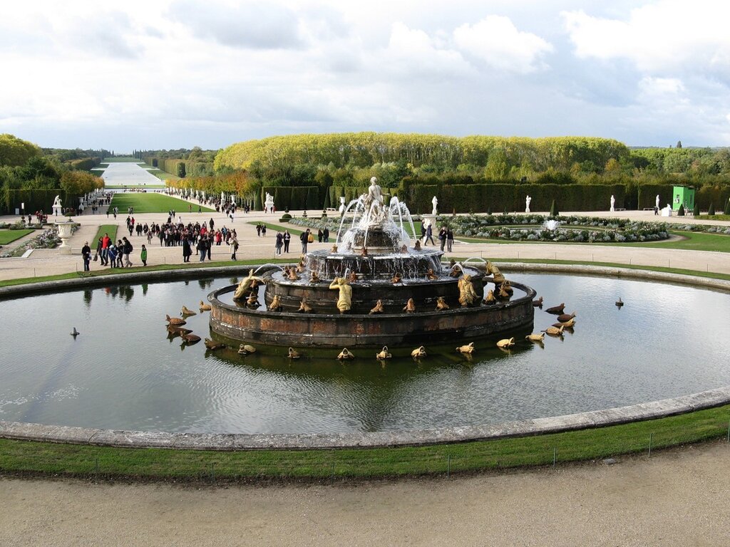 Парк Версальского дворца (Parc de Versailles), осень