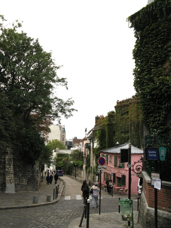 Street on Montmartre, Paris