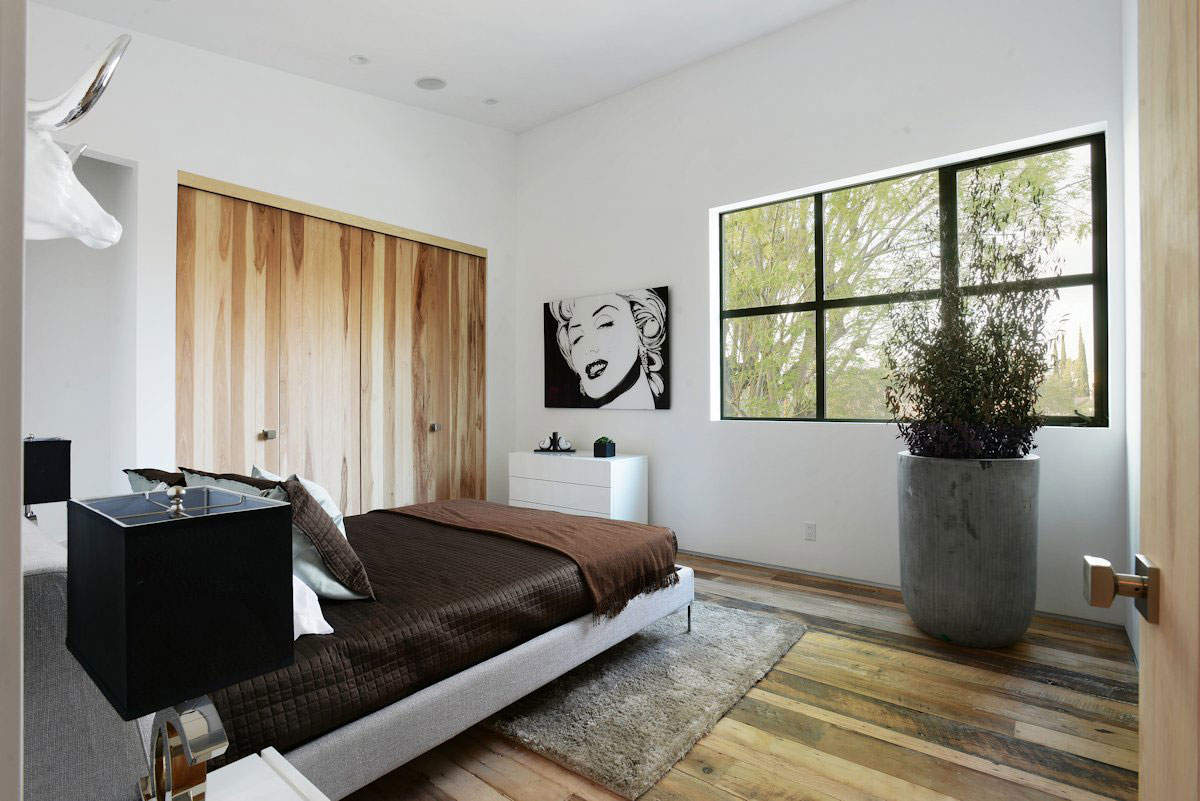 Amit Apel Design, лаконичный интерьер, японский интерьер, двухэтажный частный дом в Калифорнии, особняки Лос-Анджелеса, интерьер в стиле минимализма