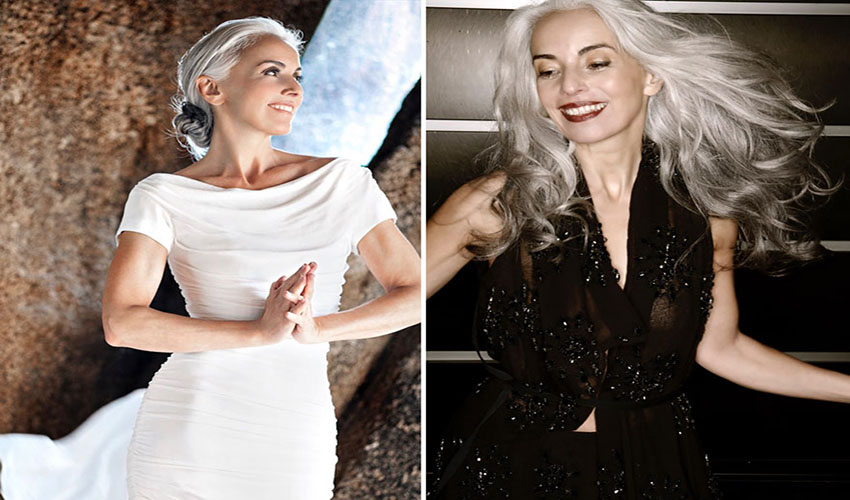 60-Year-Old Fashion Model - Yasmina Rossi