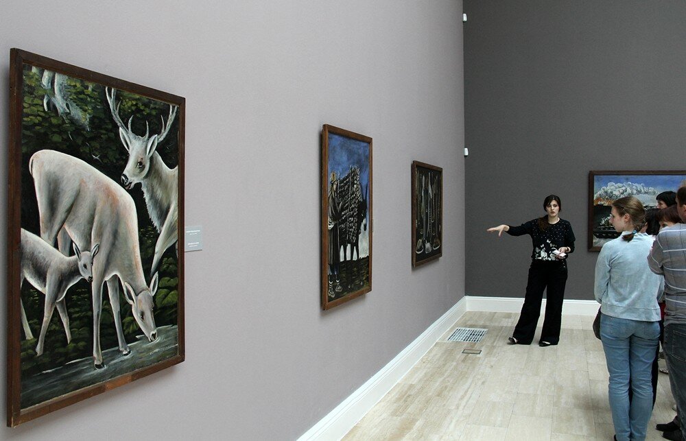 Доклад по теме Об открытии первой государственной галереи национального искусства