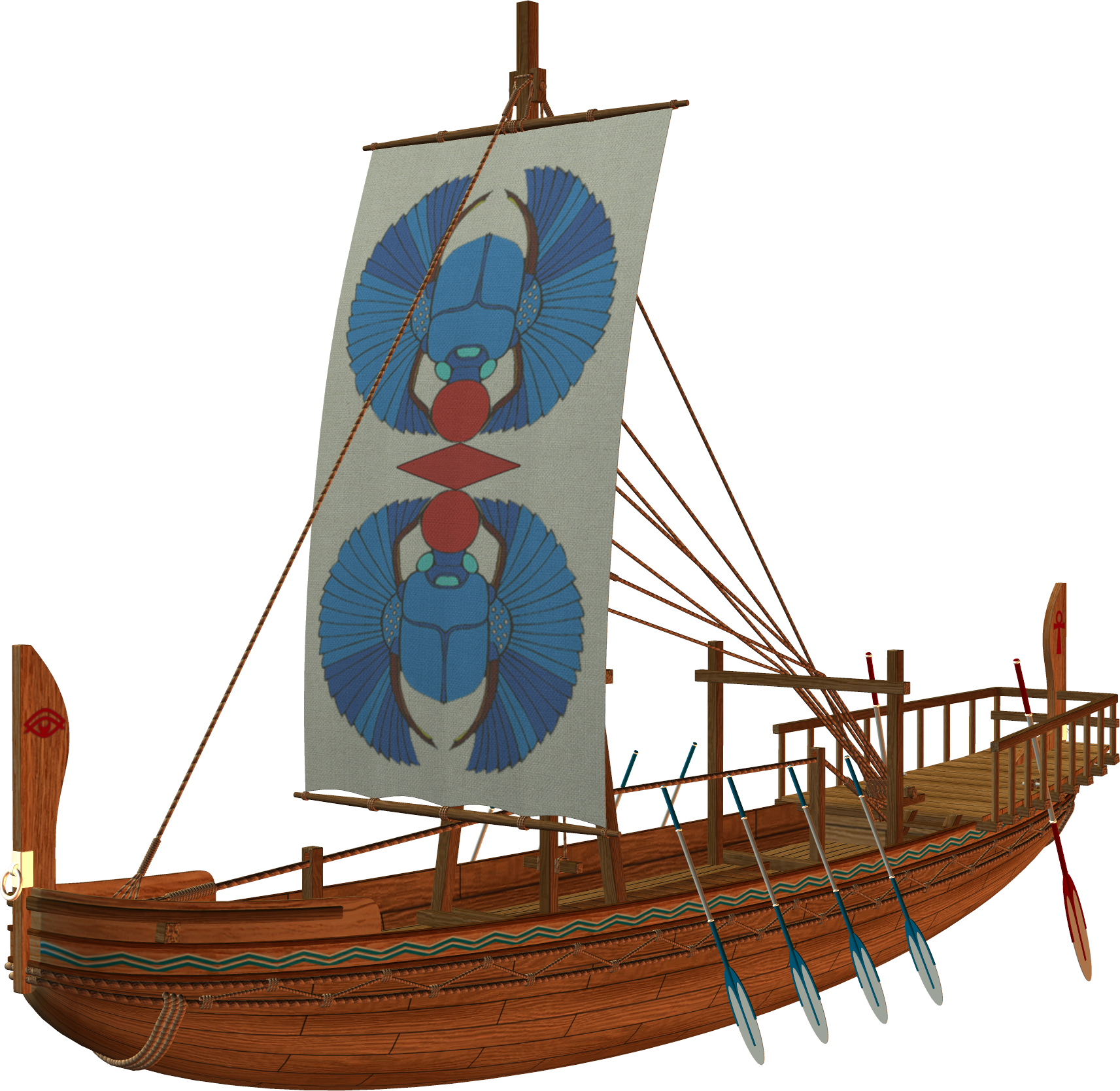 Корабль викингов. Древний Египетский корабль. Лодка с парусом и веслами. Древний корабль на прозрачном фоне. Ладья рисунок