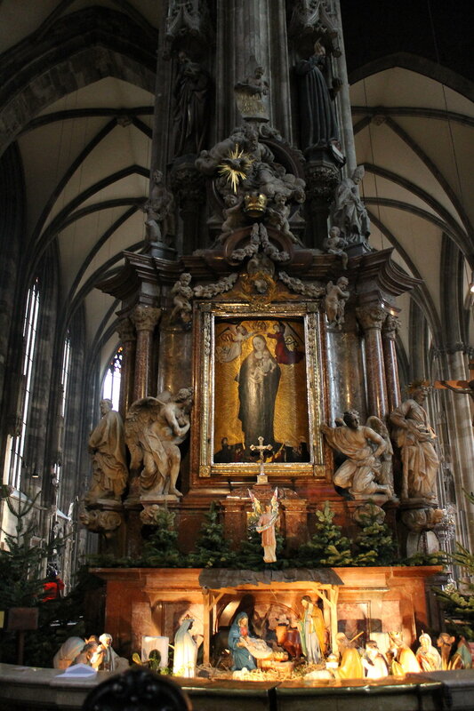 Vienna Cathedral. Interiors