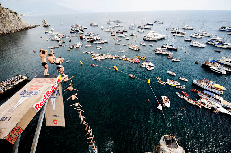 Red Bull cliff diving world series 2011