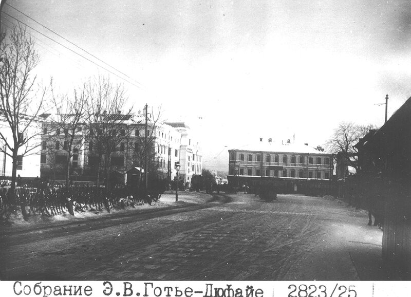 Виды старой Москвы. Хамовники, 1913 год...