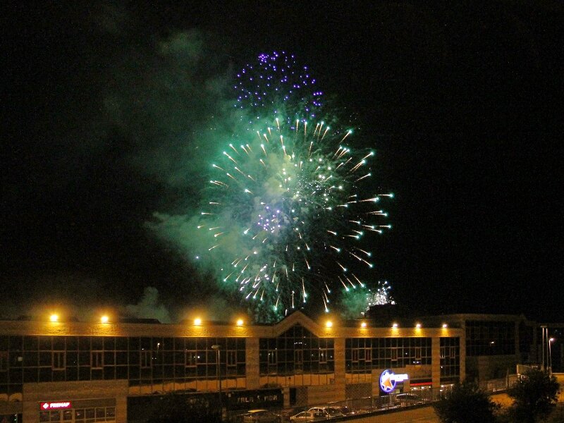 Mother's day fireworks, Madrid