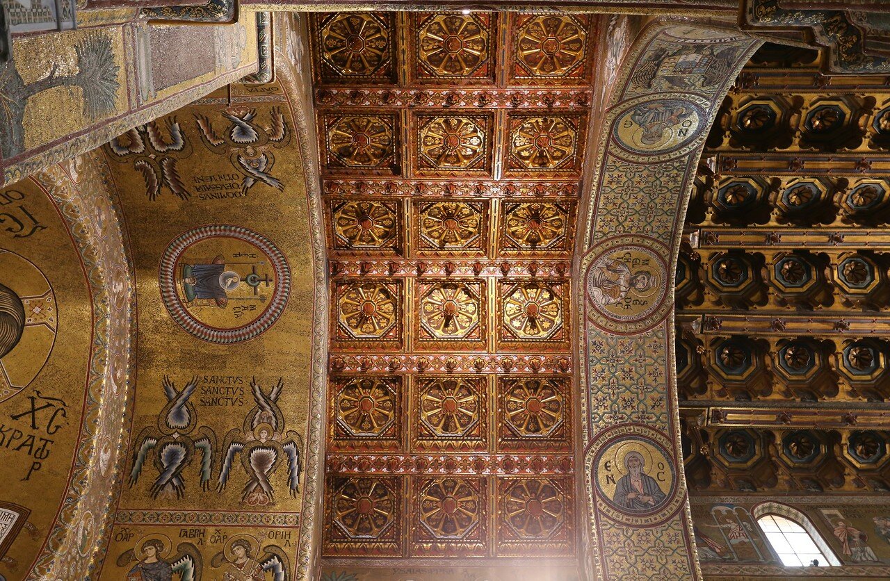 Монреале. Кафедральный собор (Duomo di Monreale). Интерьеры