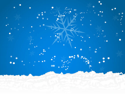 Прелестный фон для интерактивной открытки с зимними праздниками
