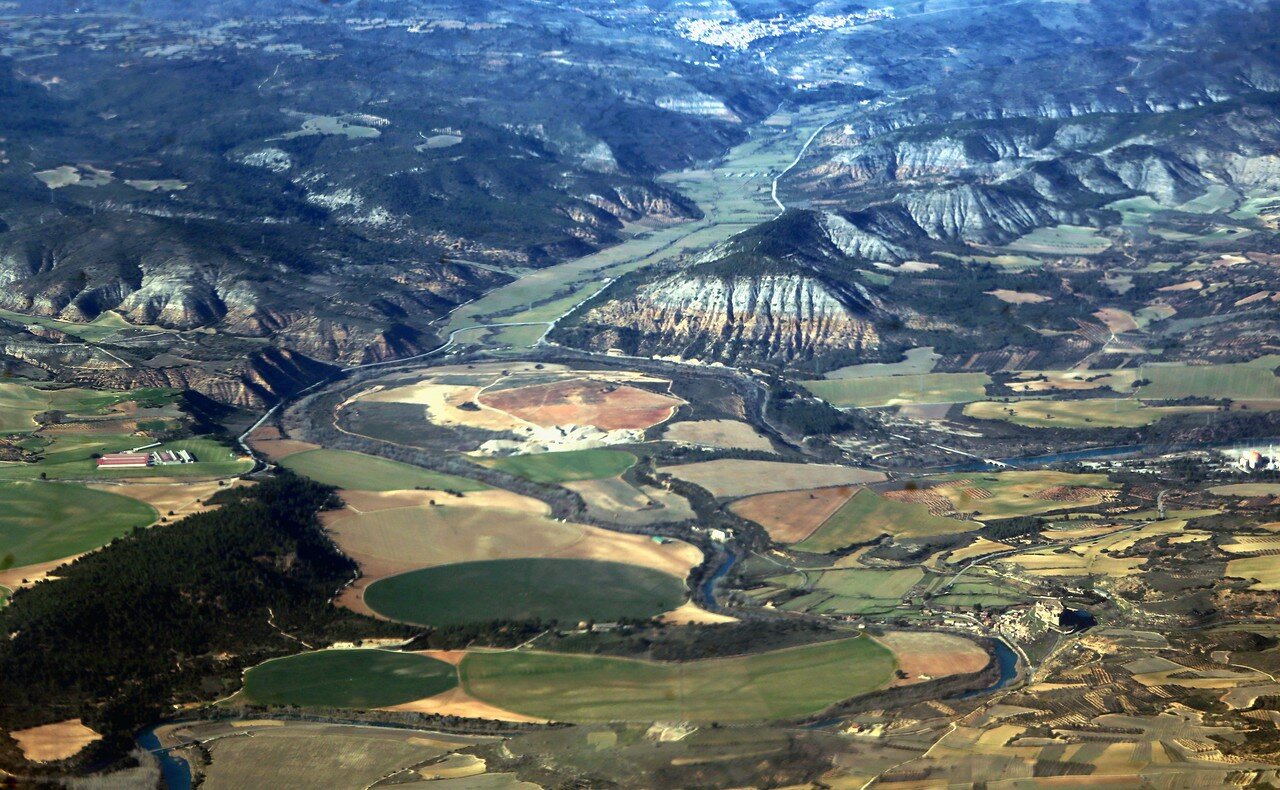 Province of Guadalajara, aerial view