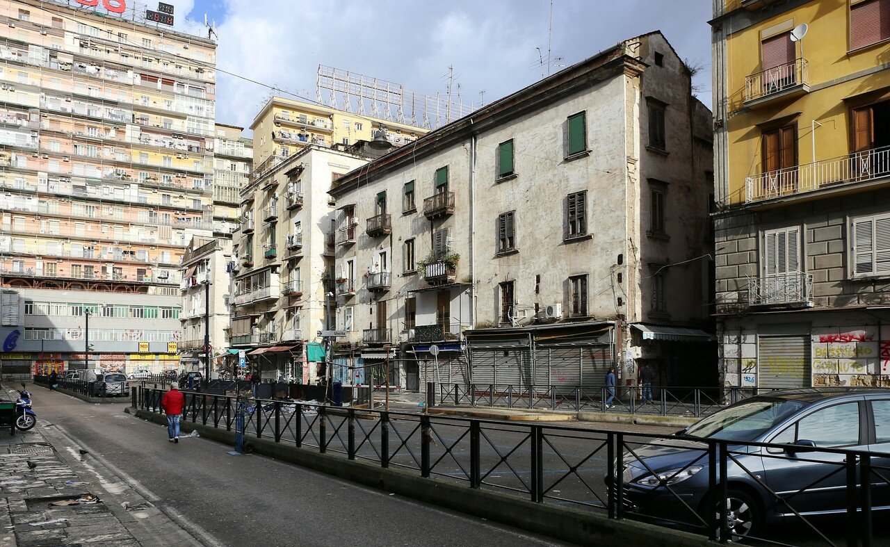 Naples. Giuseppe Garibaldi Square (Piazza Giuseppe Garibaldi)