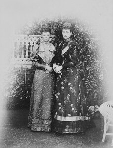 1894. Александра Датская и императрица Мария Фёдоровна