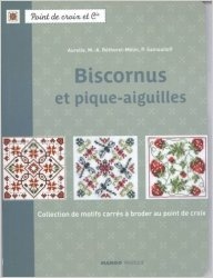 КнигаBiscornus et pique-aiguilles : Collection de motifs carr&#233;s &#224; broder au point de croix