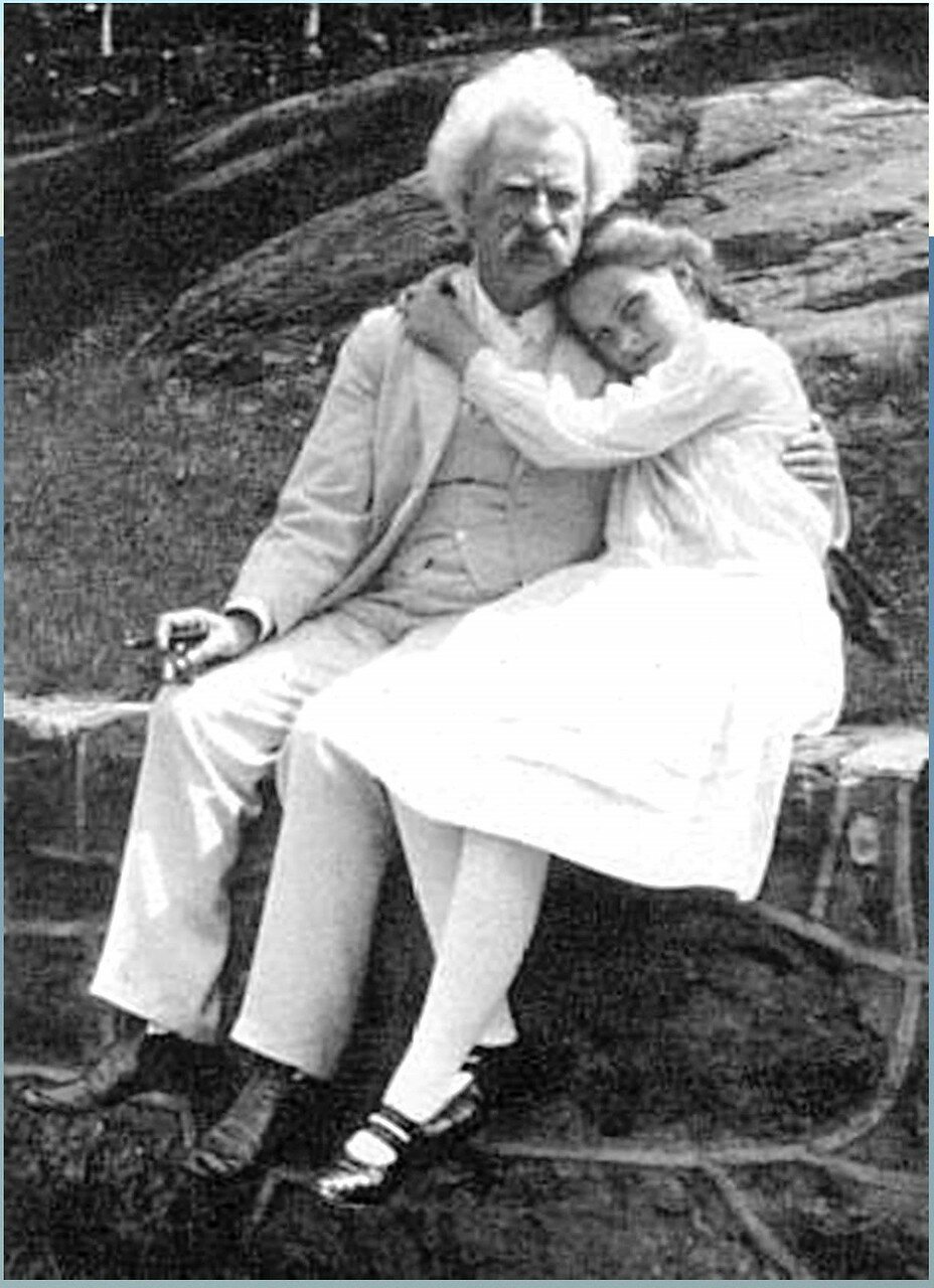 Марк Твен. Mark Twain and_Dorothy Quick.JPG