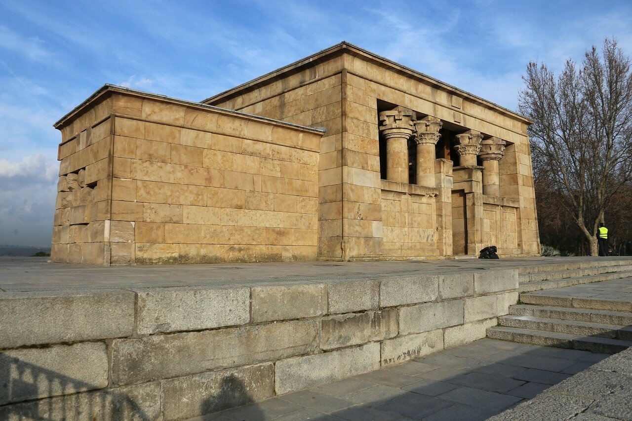 Мадрид. Египтский храм Дебод (Templo de Debod)