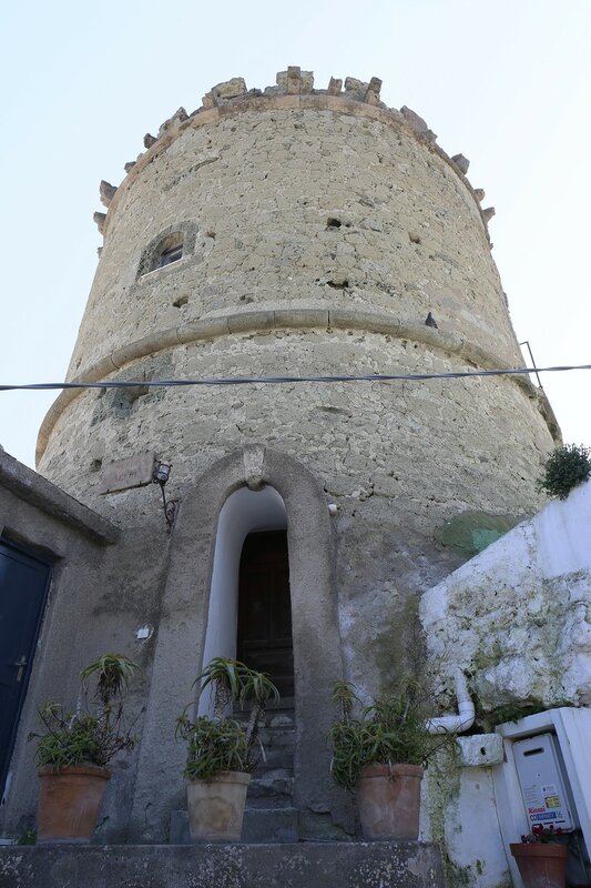 Ischia, Forio. The Torrione tower