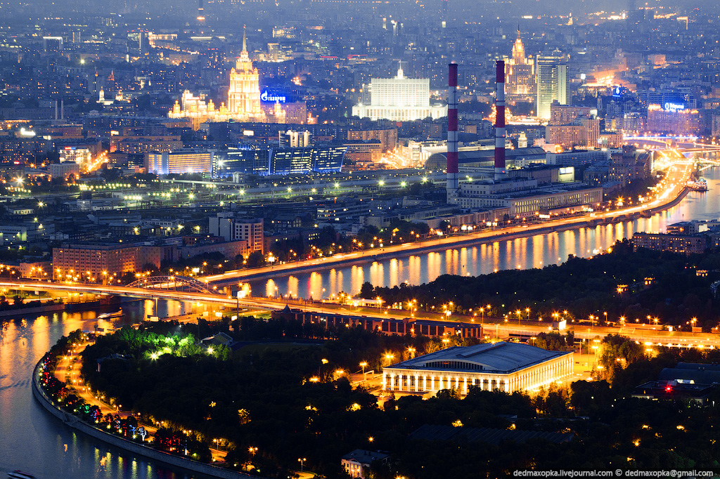 Москва сверху