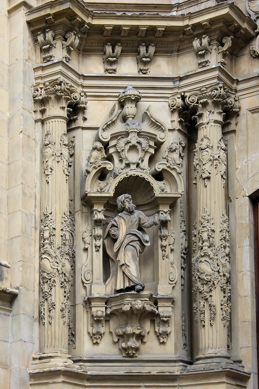 Donostia-San Sebastian. St. Mary's Basilica (Iglesia de Santa María)