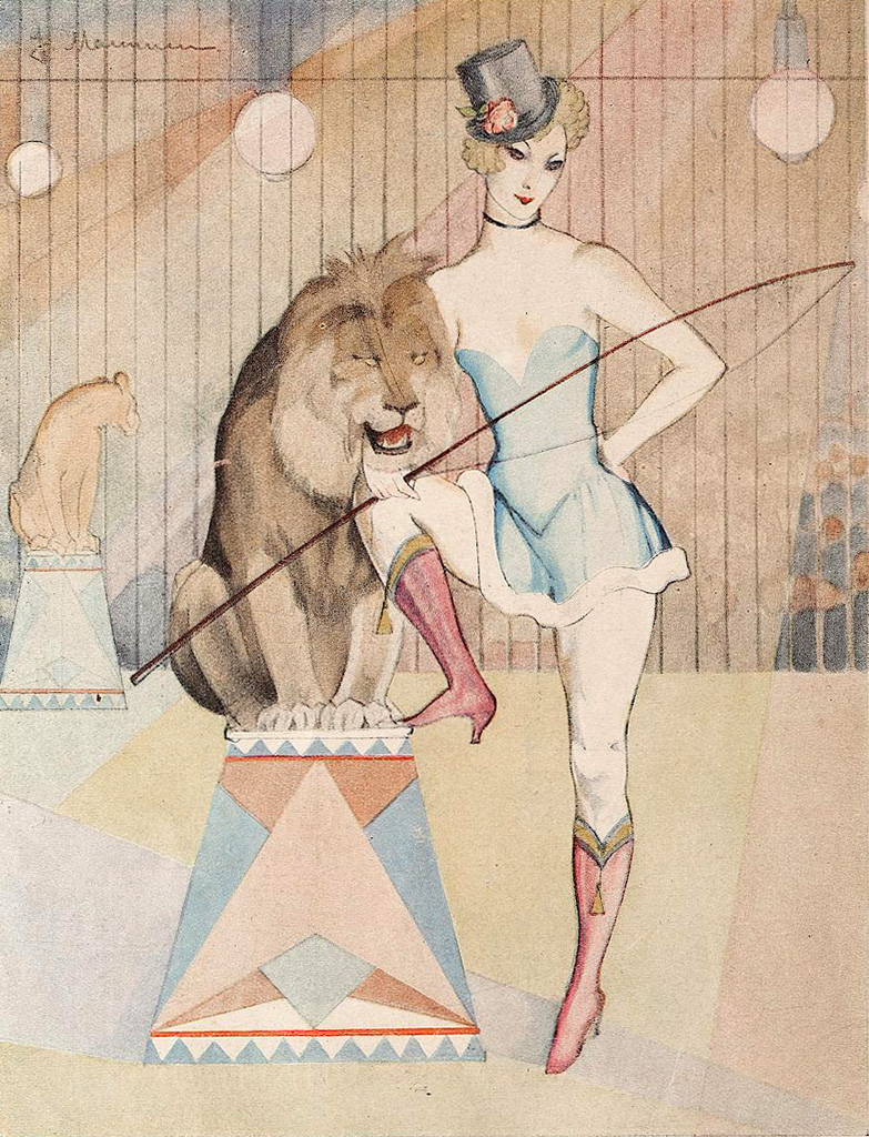 La Baronne Vintage1926. Jeanne Mammen (1890-1976)