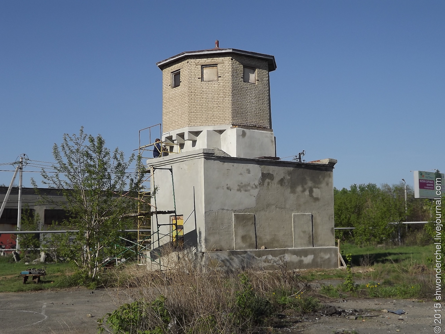 Водонапорная башня в челябинске