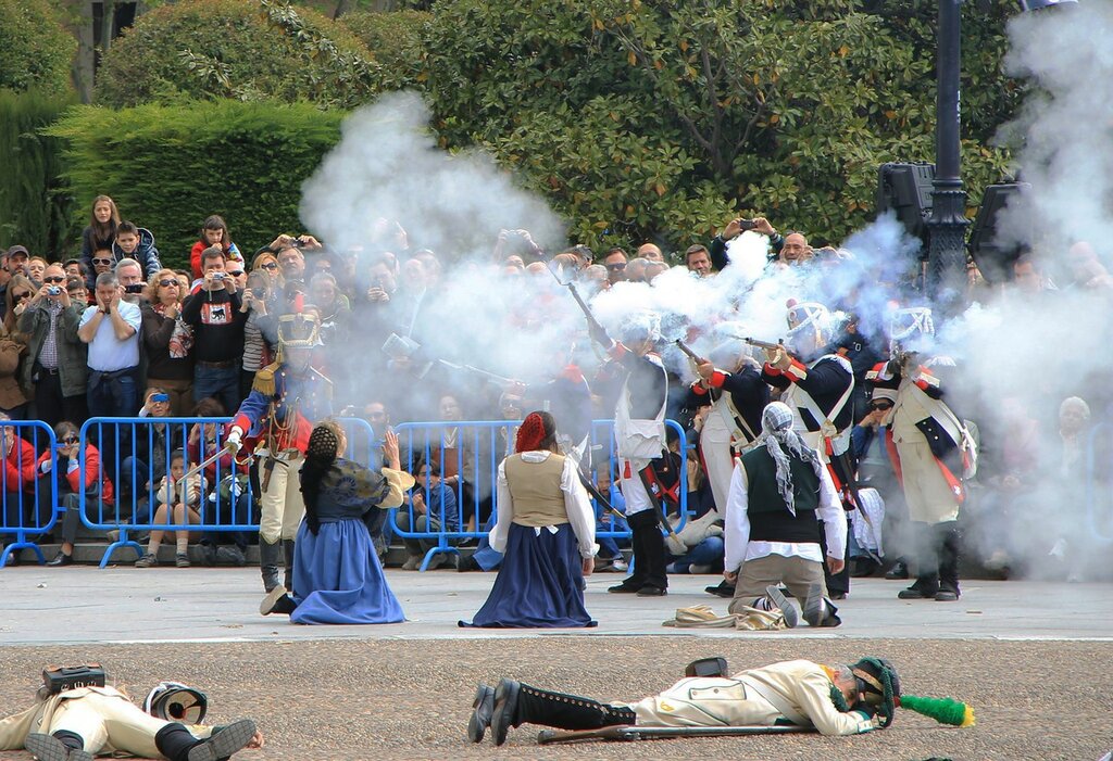 Historical reconstruction of the Madrid uprising of 2 may 1808