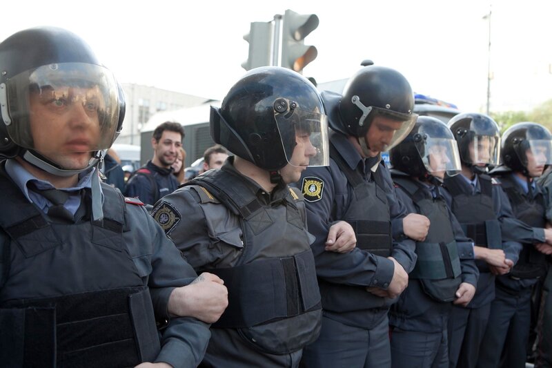 Как одесситы в Москве «полицейское государство» увидали