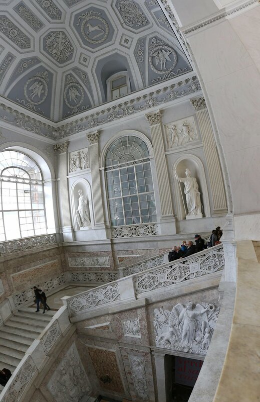 Naples. Royal palace. Interiors