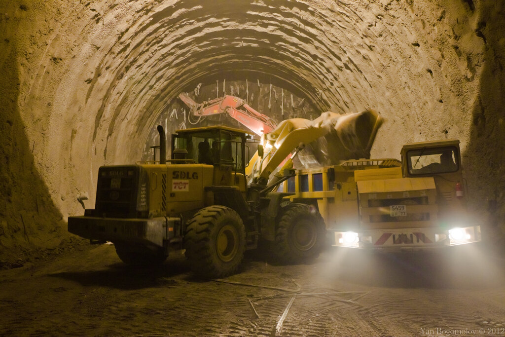 Как строили тоннели в Сочи