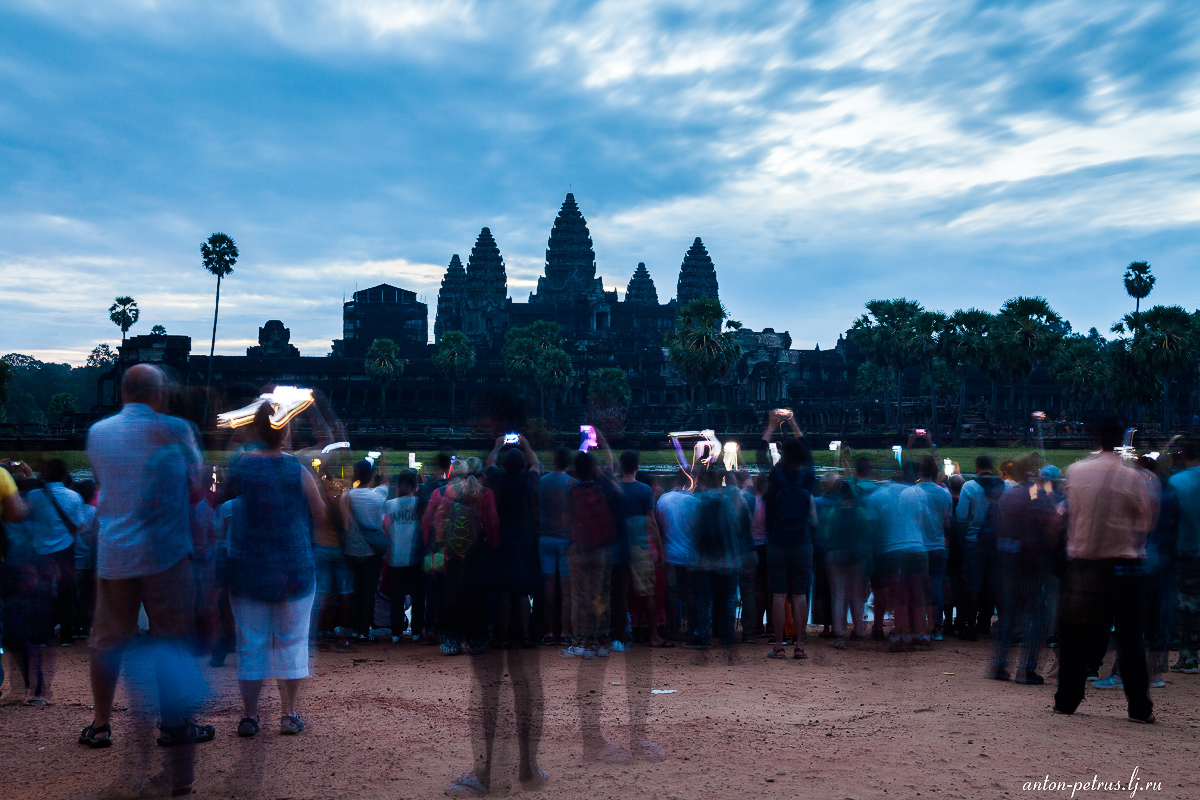 Эпичные рассветы у Ангкор Вата