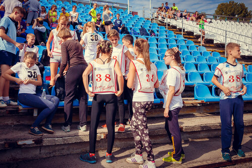 Фото 18. Школьные городские соревнования по бегу: 60, 1000, 500 метров. Муниципальный этап «Президентских состязаний»