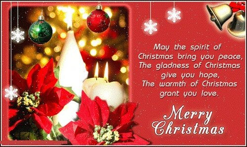 Un augurio di buon natale - Gratis bellissime cartoline animate con l'augurio di un Buon Natale
