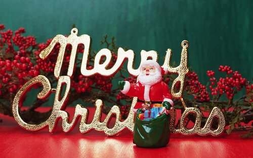 Jolie carte postale avec le souhait de «joyeux noël» - Gratuites de belles animations des cartes postales avec mes vœux de joyeux Noël
