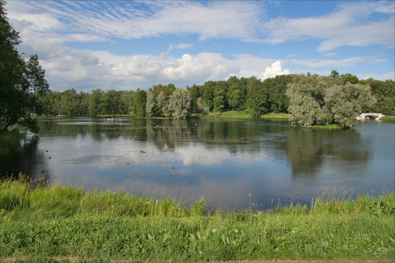 Гатчинский парк, Белое озеро