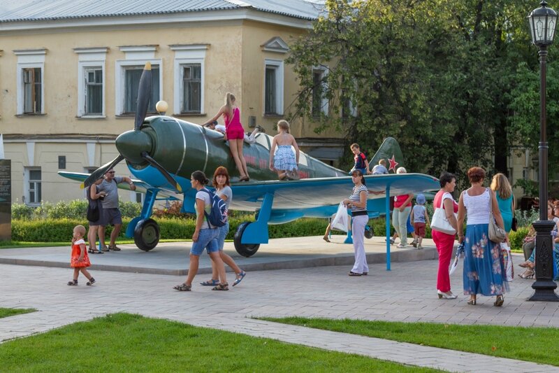 Макет самолёта Ла-7, Нижегородский кремль