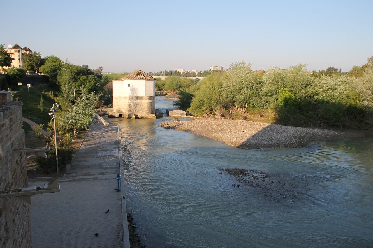 Cordoba. Melenci on the Guadalquivir river