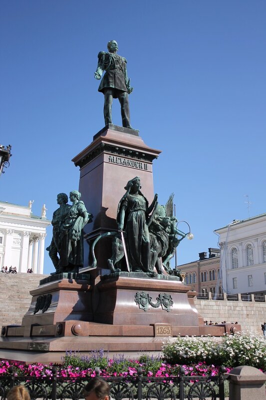 Monument to Russian Emperor Alexander II (Aleksanteri II patsas), Helsinki