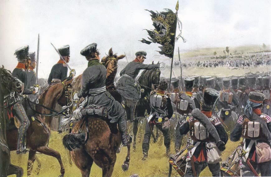 Заграничный поход русской армии. Август 1813 года, часть первая. 