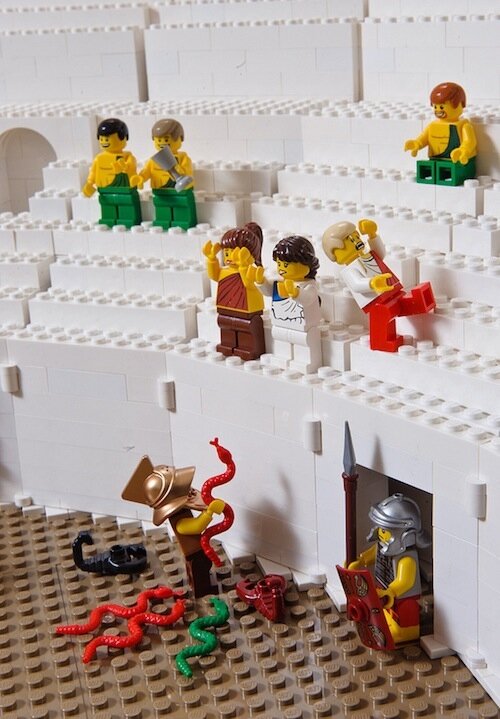 Первый в мире Колизей из LEGO (20 фото)