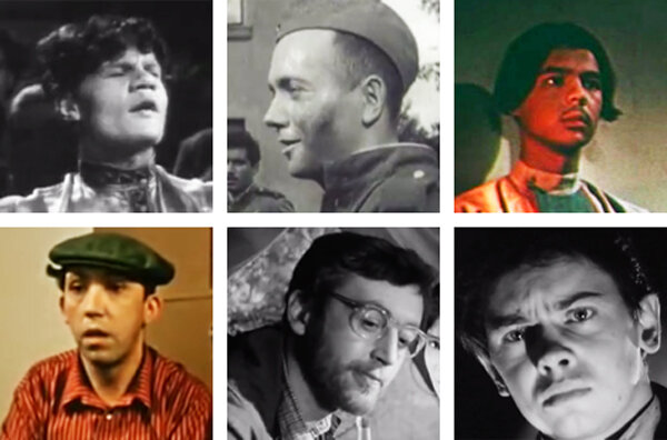 Как выглядели популярные советские актеры в своих дебютных фильмах