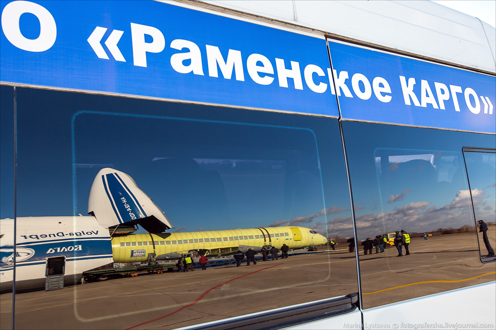 Sukhoi Superjet 100 увеличенной дальности доставлен в ЦАГИ для ресурсных испытаний