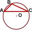 Тупоугольные треугольники у которых центр описанной окружности вне его