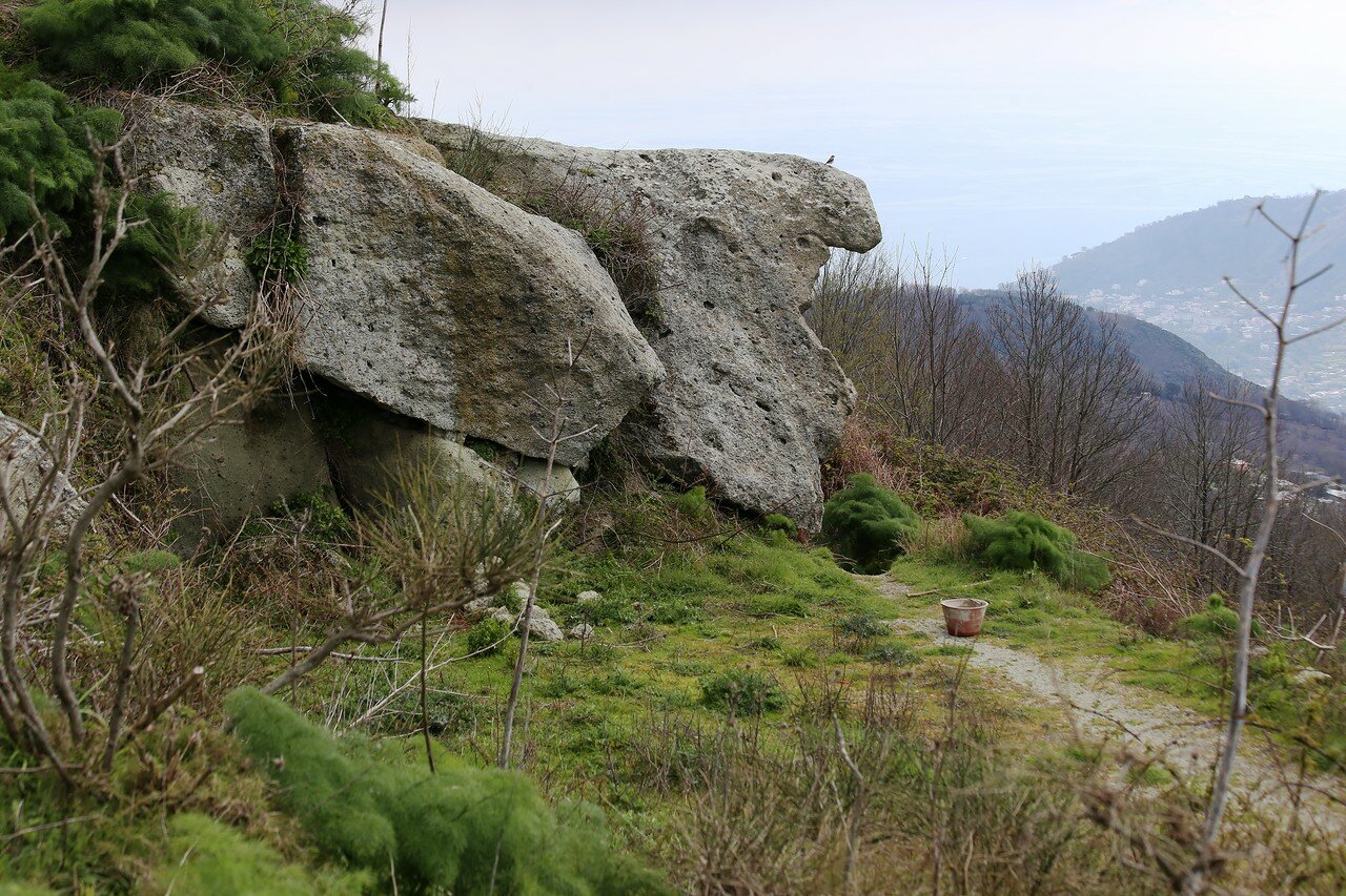 Ischia, mount Epomeo.