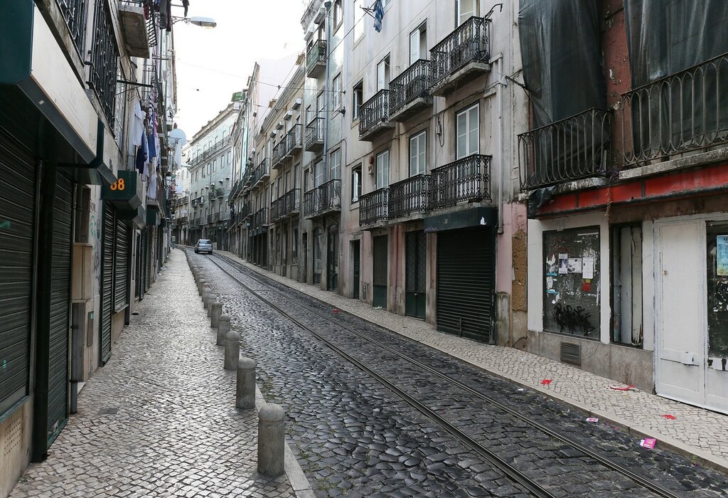 Лиссабон. Rua dos Cavaleiros