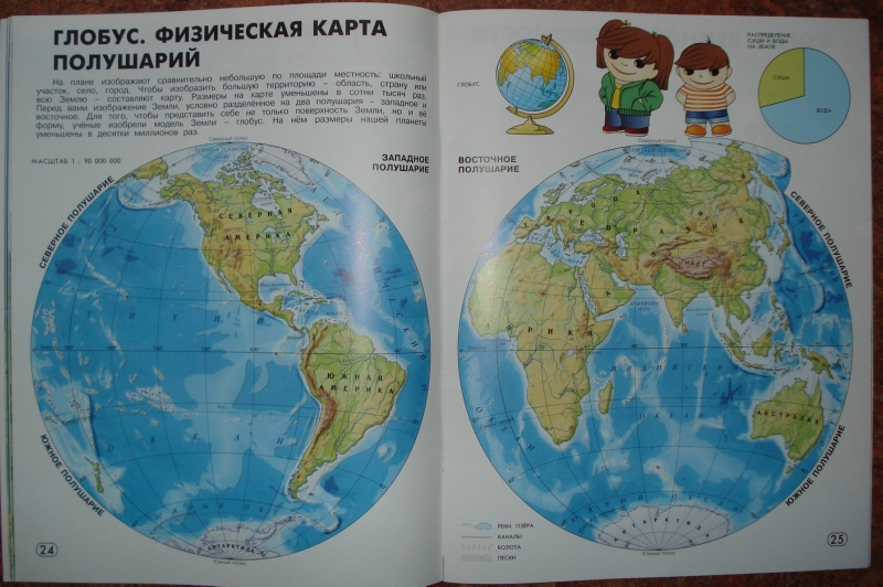Карта полушарий 2 класс окружающий мир. Физическая карта полушарий 6 класс атлас. Физическая карта полушарий 5 класс география атлас.